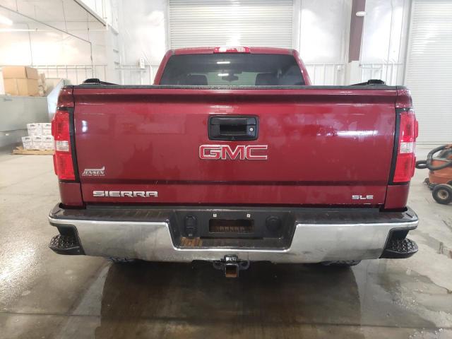 1GTV2MEC3HZ157197 - 2017 GMC SIERRA K1500 SLE MAROON photo 6