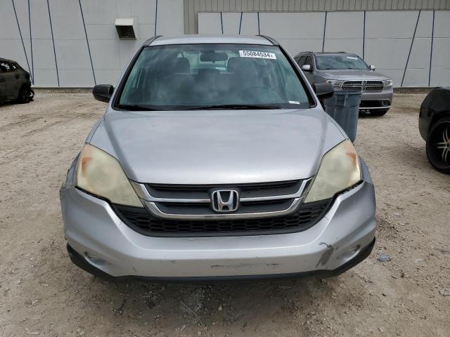 5J6RE3H3XAL022932 - 2010 HONDA CR-V LX SILVER photo 5