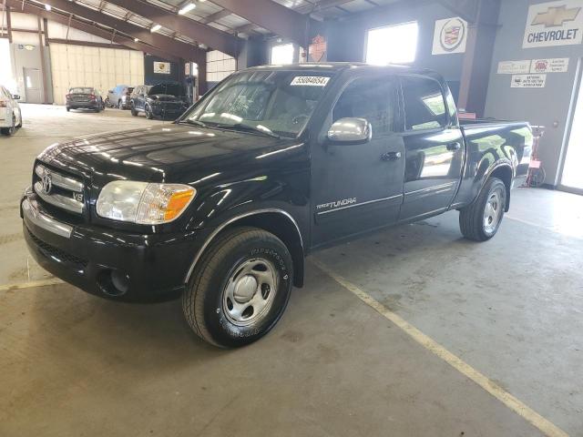 5TBDT44116S527269 - 2006 TOYOTA TUNDRA DOUBLE CAB SR5 BLACK photo 1