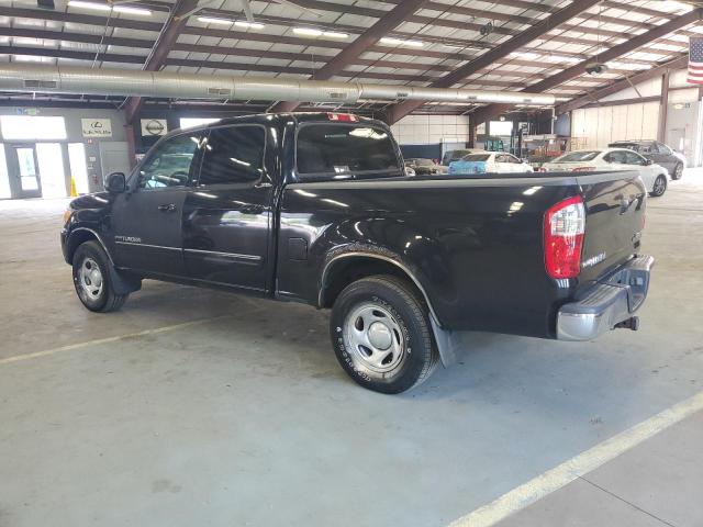 5TBDT44116S527269 - 2006 TOYOTA TUNDRA DOUBLE CAB SR5 BLACK photo 2