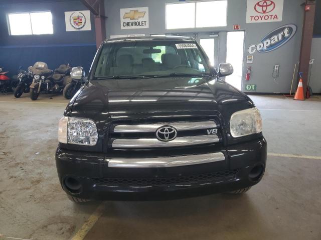 5TBDT44116S527269 - 2006 TOYOTA TUNDRA DOUBLE CAB SR5 BLACK photo 5