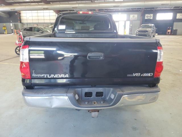 5TBDT44116S527269 - 2006 TOYOTA TUNDRA DOUBLE CAB SR5 BLACK photo 6