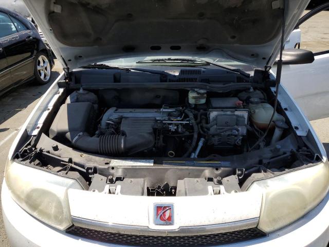1G8AJ52F64Z101880 - 2004 SATURN ION LEVEL 2 WHITE photo 11