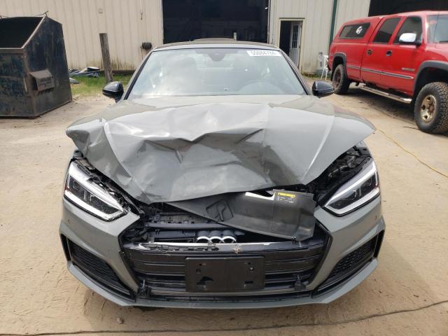 WAUP4AF59KA083806 - 2019 AUDI S5 PREMIUM PLUS ნაცრისფერი ფოტო 5