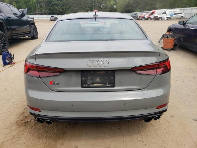 WAUP4AF59KA083806 - 2019 AUDI S5 PREMIUM PLUS ნაცრისფერი ფოტო 6