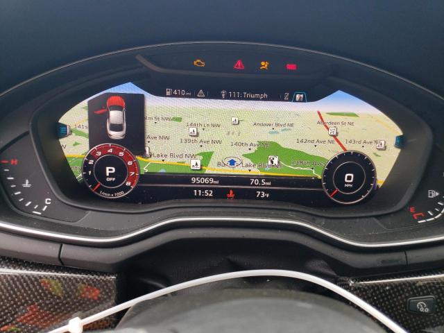 WAUP4AF59KA083806 - 2019 AUDI S5 PREMIUM PLUS ნაცრისფერი ფოტო 9