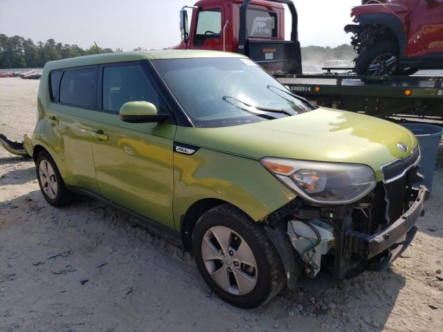 KNDJN2A21F7778681 - 2015 KIA SOUL GREEN photo 4