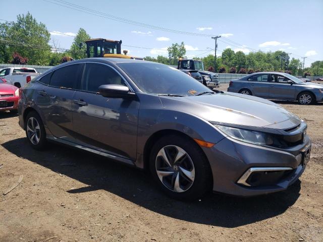 2HGFC2F67KH590223 - 2019 HONDA CIVIC LX GRAY photo 4