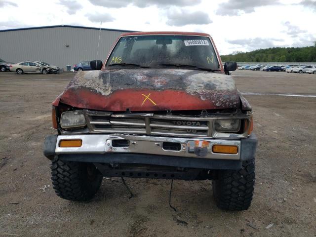 JT4VN63C2J0006223 - 1988 TOYOTA PICKUP SHORT BED VN63 RED photo 9