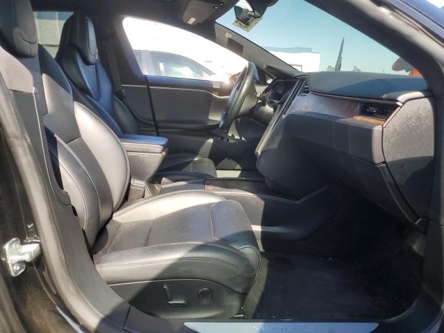 5YJSA1E23JF298181 - 2018 TESLA MODEL S BLACK photo 7