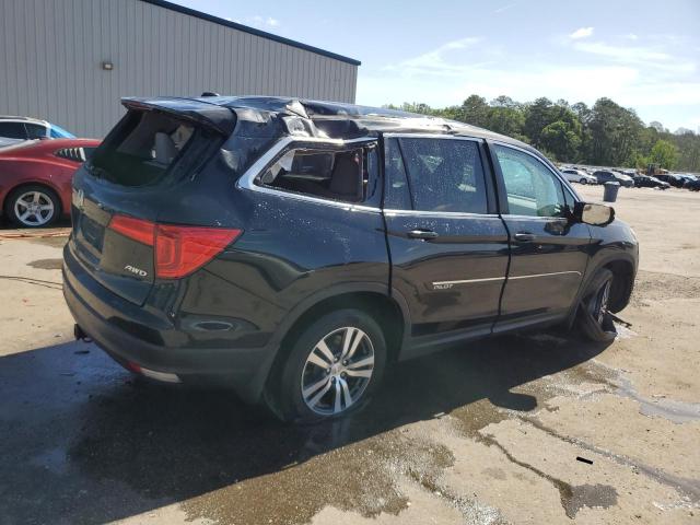 5FNYF6H56HB057191 - 2017 HONDA PILOT EXL 黑色 照片 3