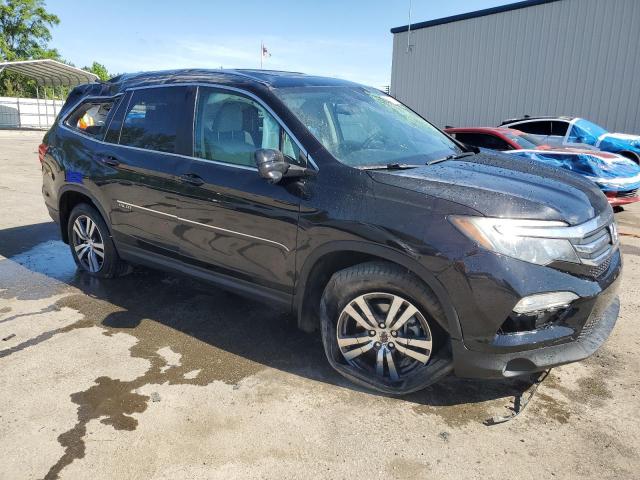 5FNYF6H56HB057191 - 2017 HONDA PILOT EXL 黑色 照片 4