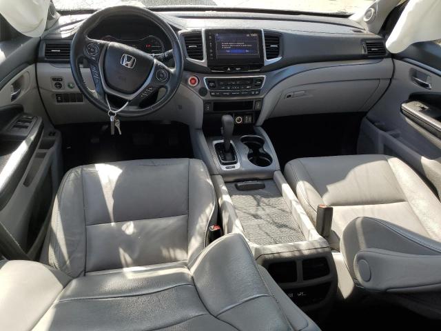 5FNYF6H56HB057191 - 2017 HONDA PILOT EXL 黑色 照片 8