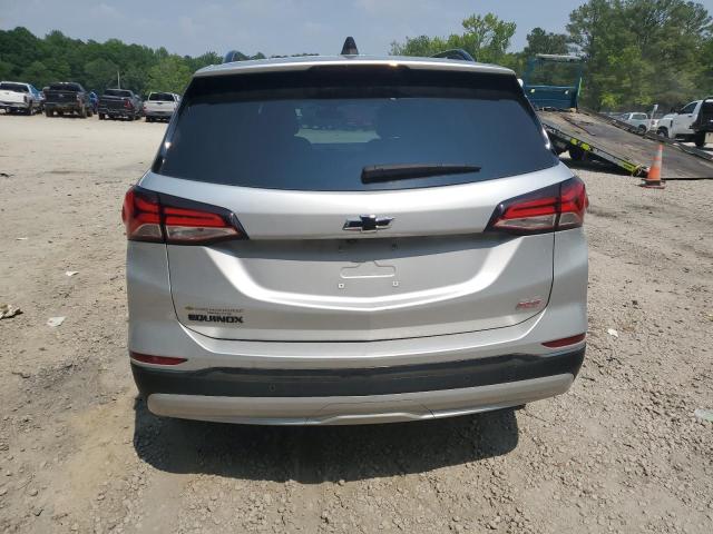 3GNAXMEV7NS105881 - 2022 CHEVROLET EQUINOX RS SILVER photo 6