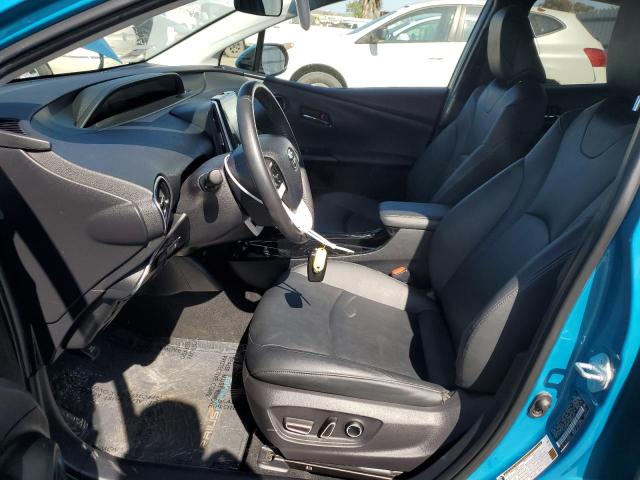 JTDKARFP9H3043924 - 2017 TOYOTA PRIUS PRIM TEAL photo 7