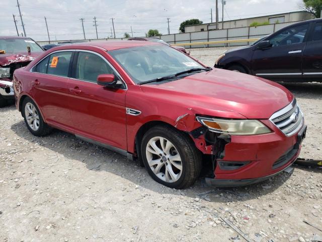 1FAHP2EW9AG160934 - 2010 FORD TAURUS SEL RED photo 4