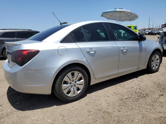 1G1PC5SH9G7137583 - 2016 CHEVROLET CRUZE LIMI LS SILVER photo 3