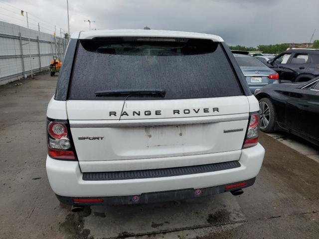 SALSH2E4XCA735956 - 2012 LAND ROVER RANGE ROVE SC WHITE photo 6