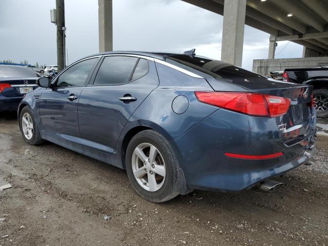 5XXGM4A78FG488093 - 2015 KIA OPTIMA LX BLUE photo 2