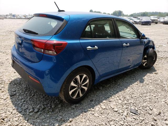 3KPA25AD1PE552590 - 2023 KIA RIO S BLUE photo 3