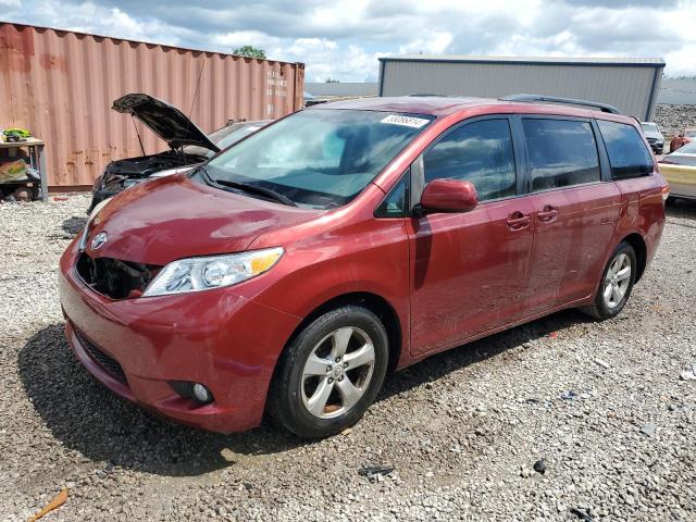 5TDKK3DC6CS205025 - 2012 TOYOTA SIENNA LE BURGUNDY photo 1