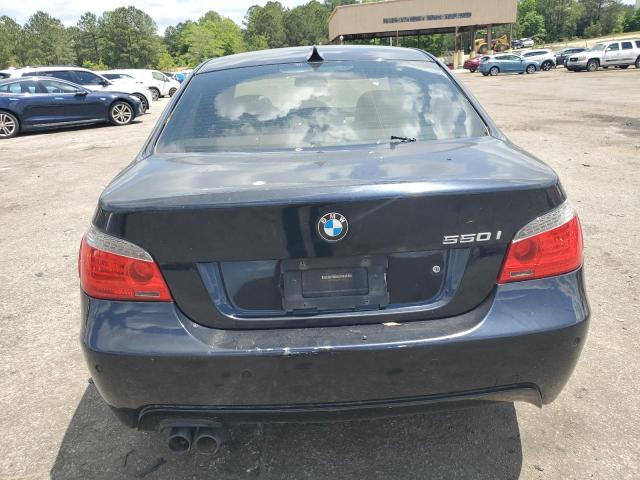 WBANW5C58ACT56444 - 2010 BMW 5 SERIES I Noir photo 6