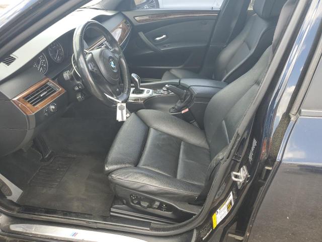 WBANW5C58ACT56444 - 2010 BMW 5 SERIES I Noir photo 7