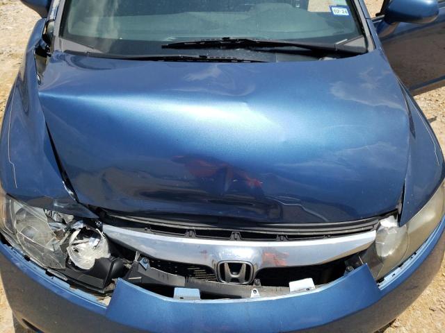 2HGFA166X9H346429 - 2009 HONDA CIVIC LX-S Կապույտ լուսանկար 11