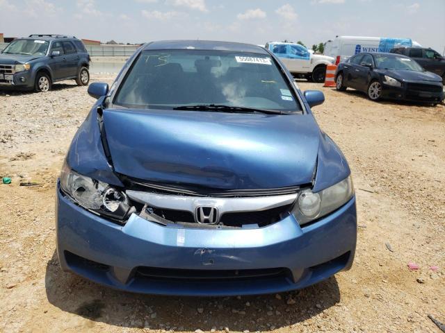 2HGFA166X9H346429 - 2009 HONDA CIVIC LX-S Կապույտ լուսանկար 5