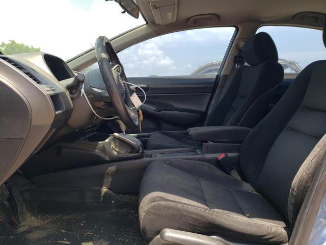 2HGFA166X9H346429 - 2009 HONDA CIVIC LX-S Կապույտ լուսանկար 7