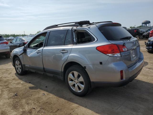 4S4BRCKC0A3368763 - 2010 SUBARU OUTBACK 2.5I LIMITED SILVER photo 2