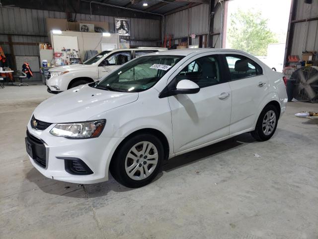 1G1JB5SB2K4101314 - 2019 CHEVROLET SONIC LS WHITE photo 1