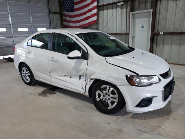 1G1JB5SB2K4101314 - 2019 CHEVROLET SONIC LS WHITE photo 4
