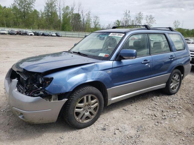 JF1SG67648H713603 - 2008 SUBARU FORESTER 2.5X LL BEAN BLUE photo 1