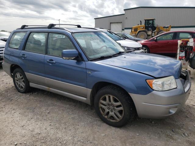 JF1SG67648H713603 - 2008 SUBARU FORESTER 2.5X LL BEAN BLUE photo 4