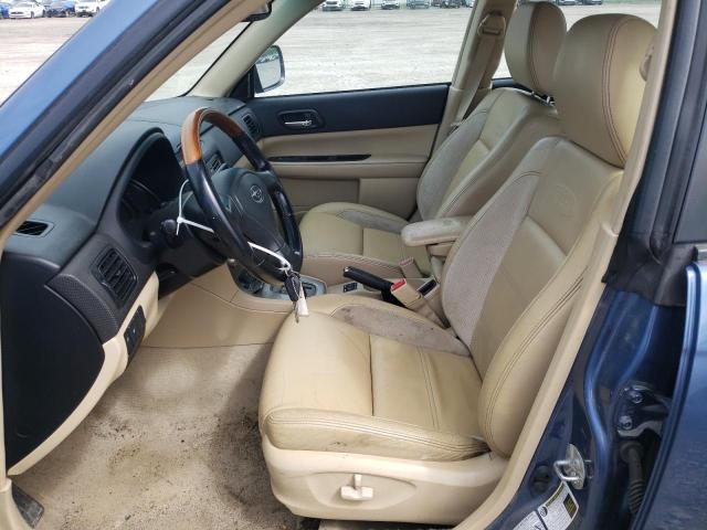 JF1SG67648H713603 - 2008 SUBARU FORESTER 2.5X LL BEAN BLUE photo 7