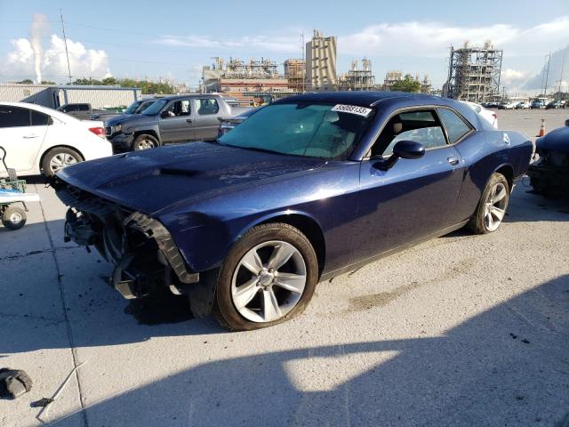 2C3CDZAG1FH789270 - 2015 DODGE CHALLENGER SXT BLUE photo 1