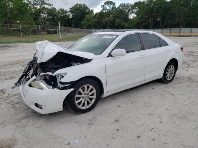 4T1BK3EK4AU608043 - 2010 TOYOTA CAMRY SE WHITE photo 1