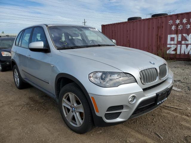 5UXZW0C53BL661731 - 2011 BMW X5 XDRIVE35D SILVER photo 1