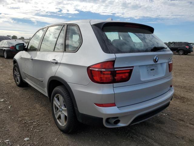 5UXZW0C53BL661731 - 2011 BMW X5 XDRIVE35D SILVER photo 3
