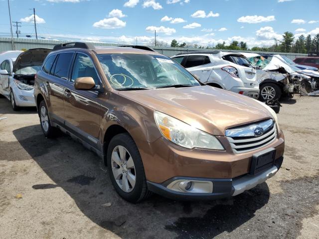 4S4BRBCC5B3402853 - 2011 SUBARU OUTBACK 2.5I PREMIUM BROWN photo 1