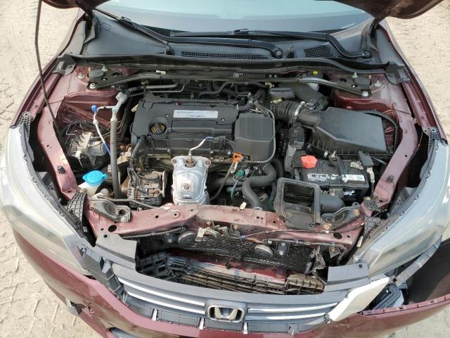 1HGCR2F56EA090758 - 2014 HONDA ACCORD SPORT MAROON photo 11