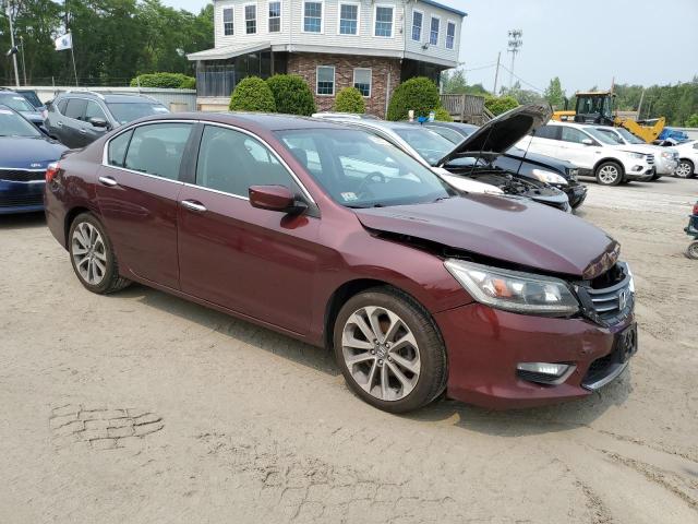 1HGCR2F56EA090758 - 2014 HONDA ACCORD SPORT MAROON photo 4