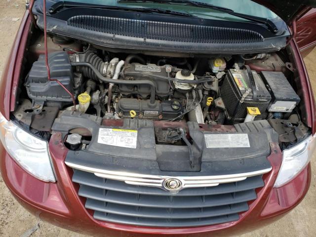 2A4GP54L57R137344 - 2007 CHRYSLER TOWN & COU TOURING Qırmızı foto 11