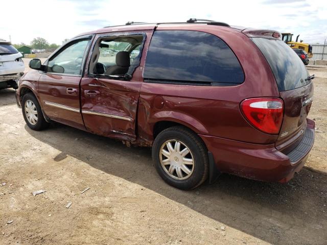 2A4GP54L57R137344 - 2007 CHRYSLER TOWN & COU TOURING Qırmızı foto 2