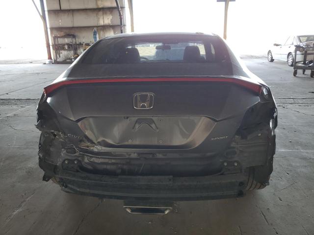 2HGFC4B85KH302217 - 2019 HONDA CIVIC SPORT GRAY photo 6