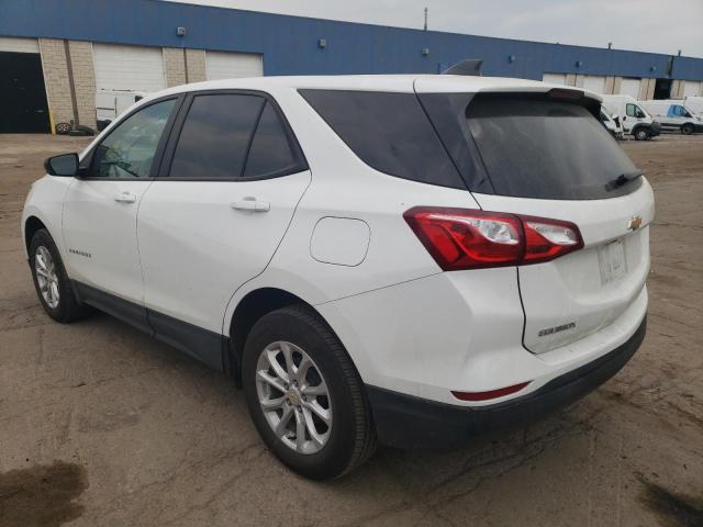 3GNAXSEV9MS168791 - 2021 CHEVROLET EQUINOX LS WHITE photo 2