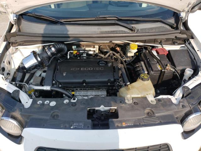 1G1JA6SH1D4204255 - 2013 CHEVROLET SONIC LS 白色 照片 12