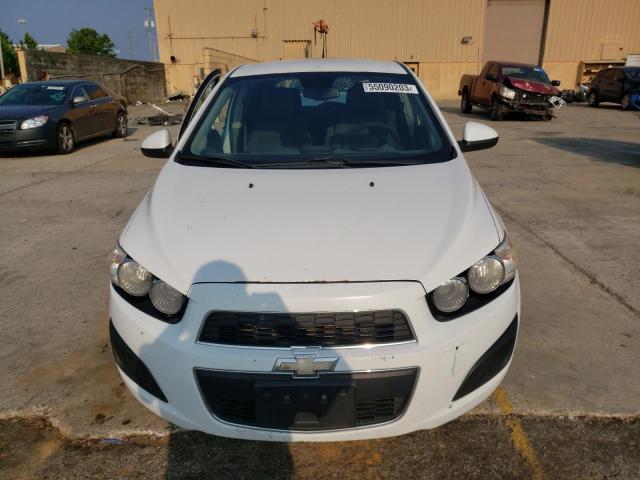 1G1JA6SH1D4204255 - 2013 CHEVROLET SONIC LS 白色 照片 5