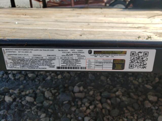 4YMBU1010NG019168 - 2022 FABR TRAILER BLACK photo 10